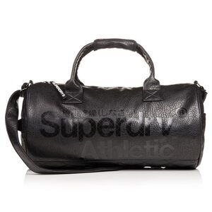 Superdry Athletic Barrel Bag medium size duffle EUC